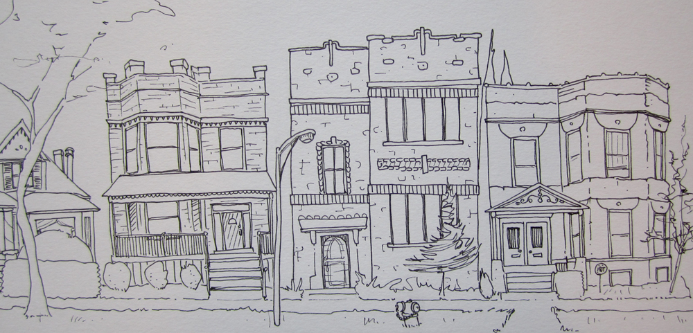 neighborhood drawing